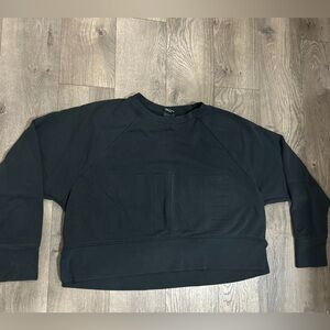 Nike Black Cropped Sweatshirt